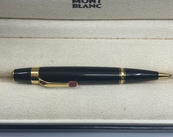 モンブラン ボエム ルージュ ボールペン、ブラックレジン、ゴールド