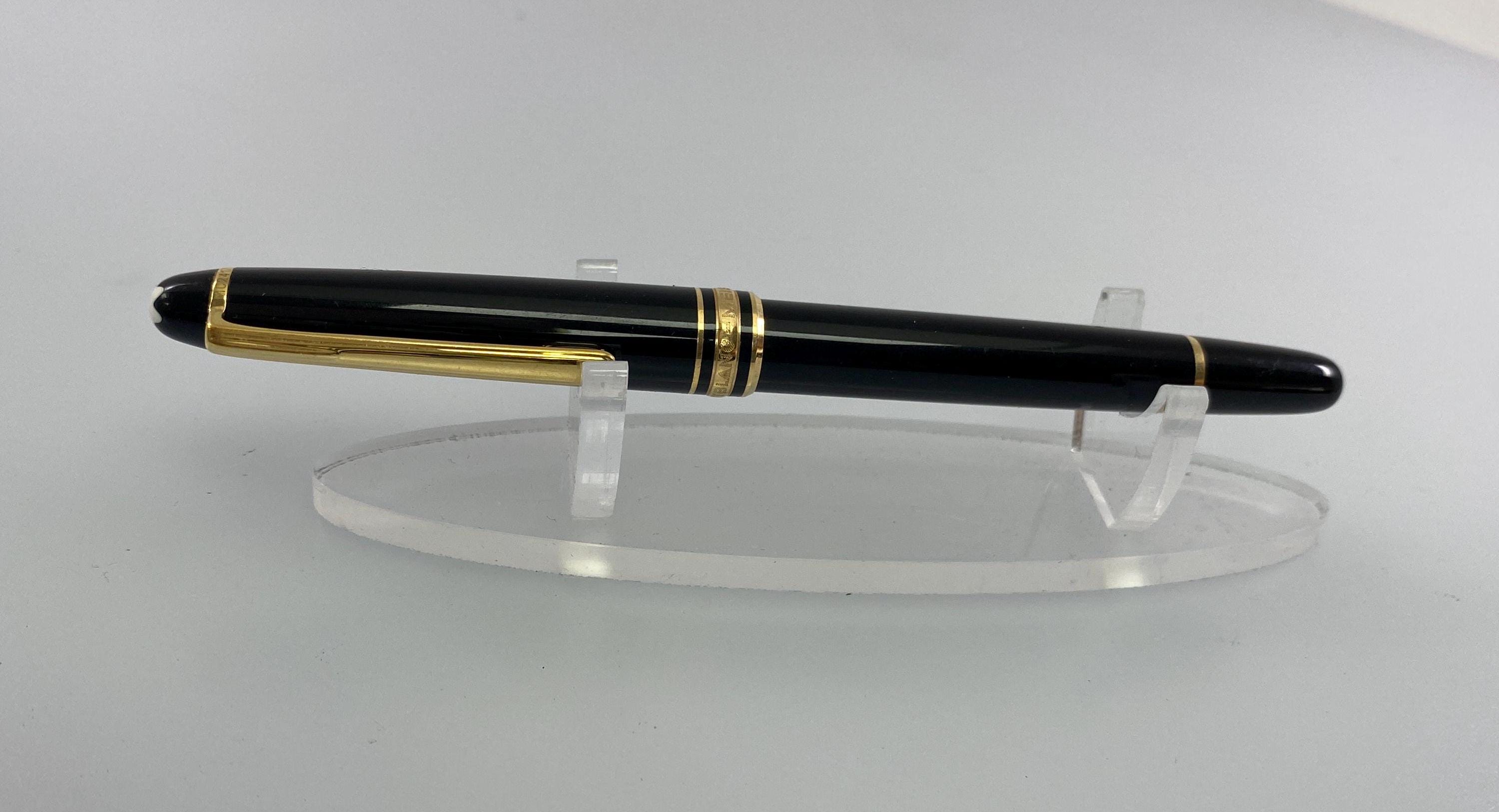 Montblanc Meisterstück PIX Ballpoint Pen With Cap – Black Resin