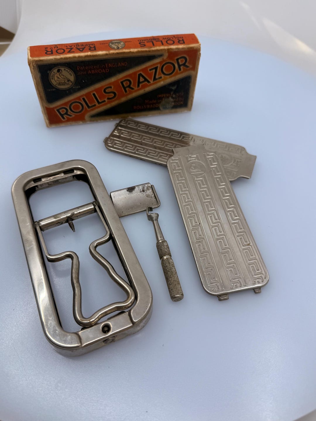 Rolls Shaving Razor Rolls Razor Imperial No.2 Vintage Safety Razor Set Made in England W ...