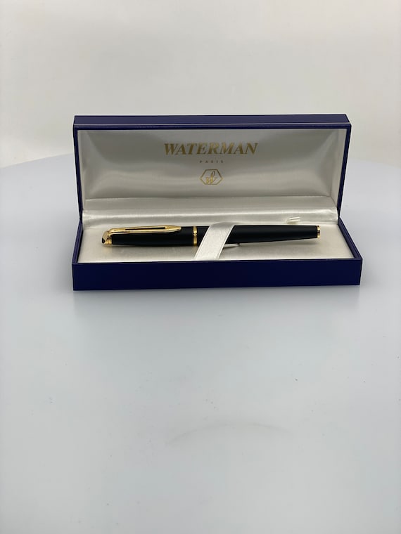 WATERMAN 万年筆 ウォーターマン ヘミスフィア マットブラックGT ウォーターマン ヘミスフィア マットブラック GT 万年筆 - エレガンス