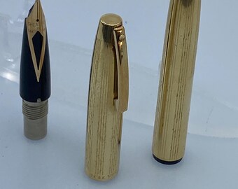 Sheaffer Imperial 777 Fountain Pen, 12K Gold-filled Finish, 14K