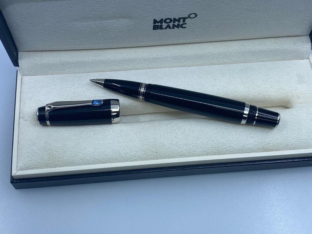 Montblanc Bohème Blue Sapphire Rollerball With Blue Stone - Etsy