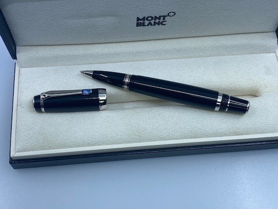 Montblanc Bohème Blue Sapphire Rollerball With Blue Stone - Etsy