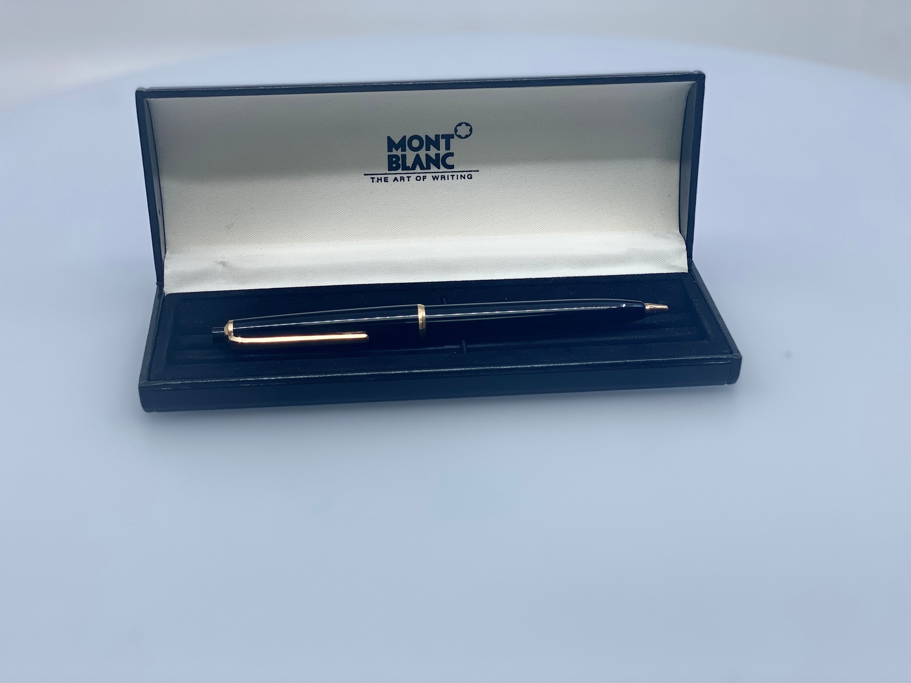 Rare Vintage Montblanc Pix No. 36 Mechanical Pencil – Black Resin