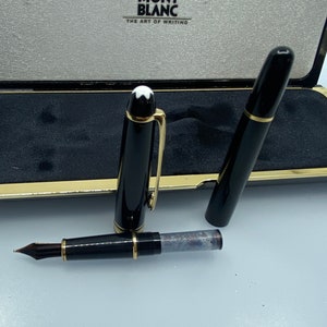 Montblanc Meisterstück 144: Classic Elegance in Fountain Pen from 1989 image 8