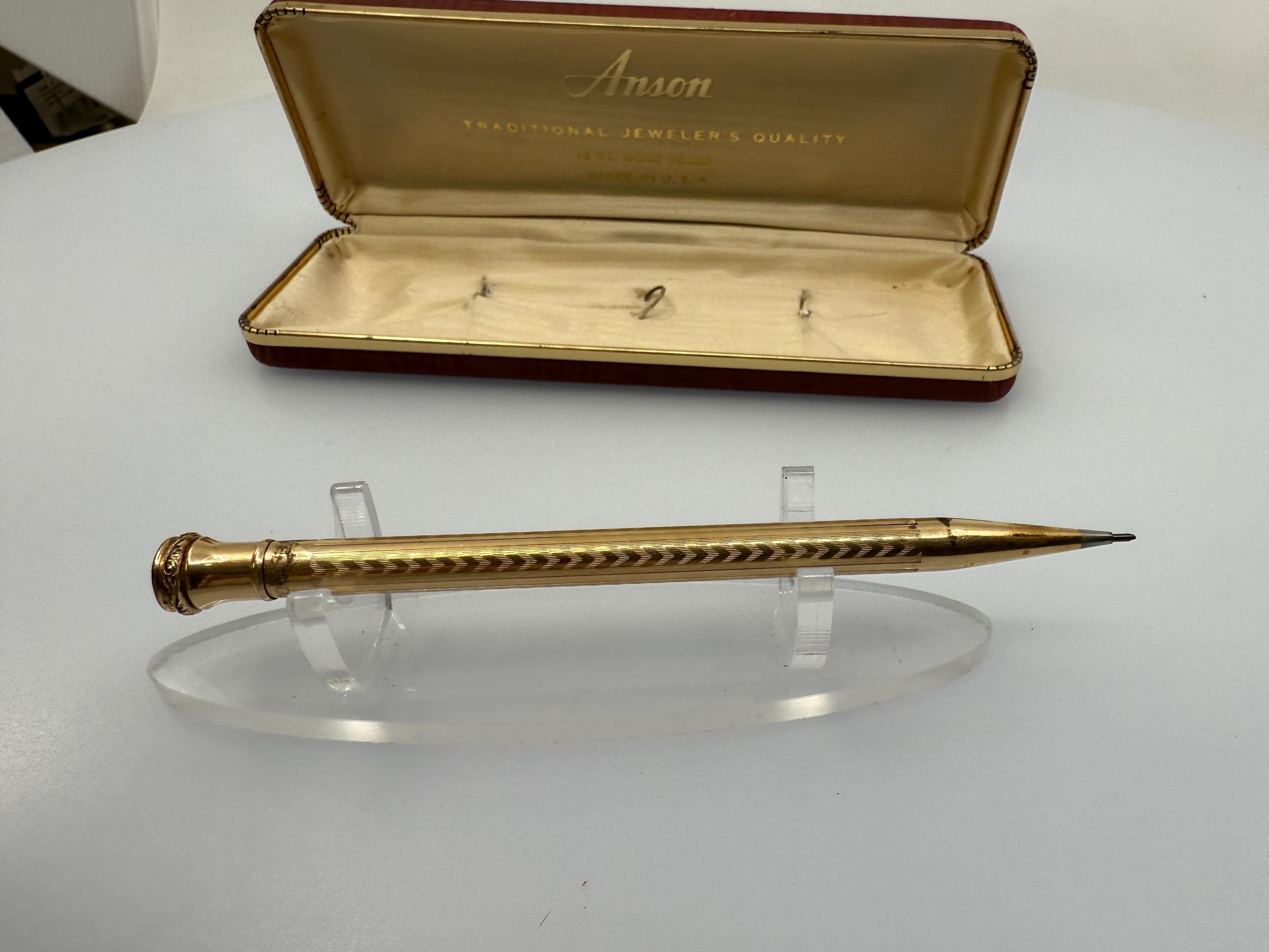 Vintage Wahl Eversharp Gold-filled Mechanical Pencil – Etched