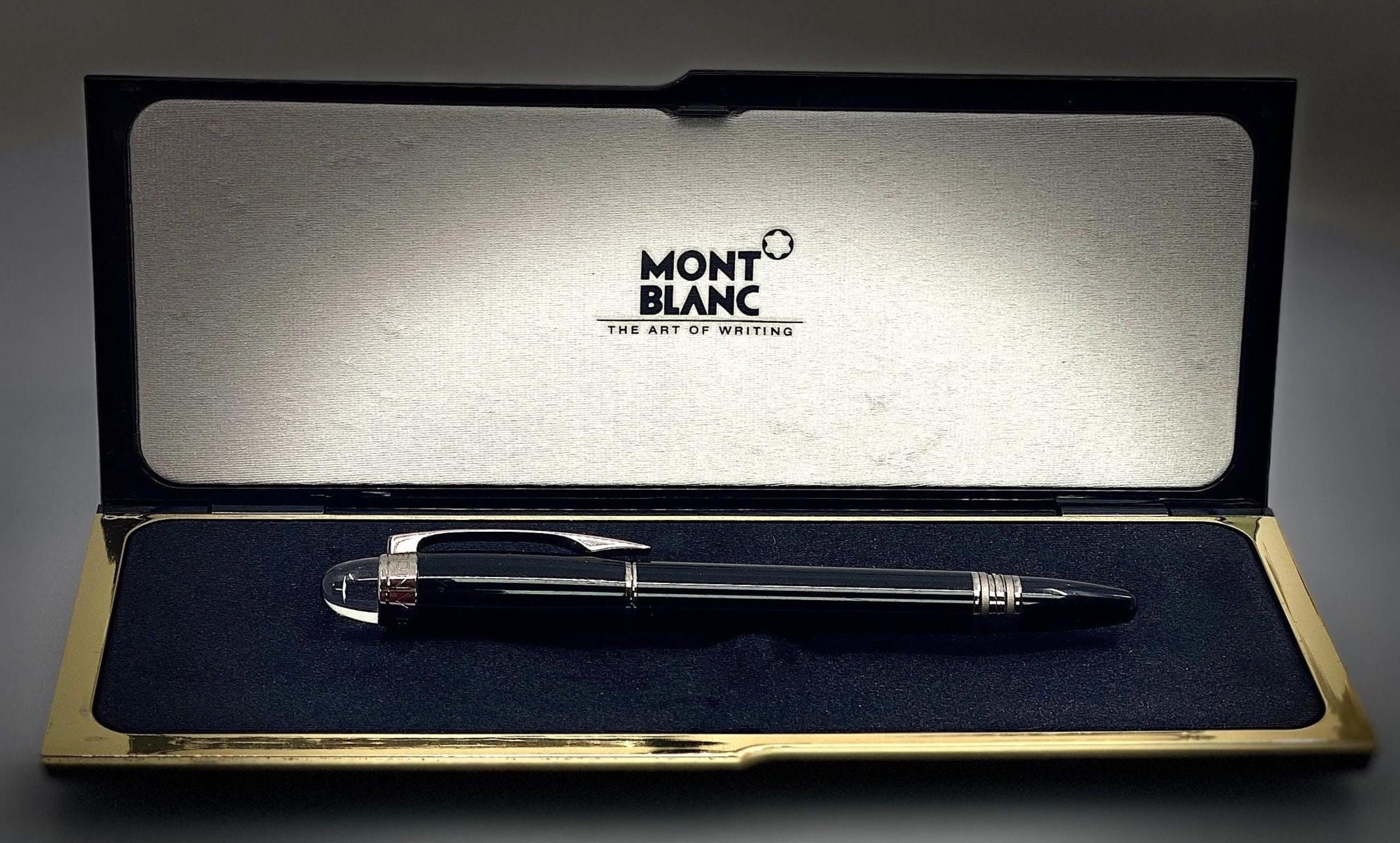 Montblanc Starwalker Midnight Black Fineliner – Black Resin
