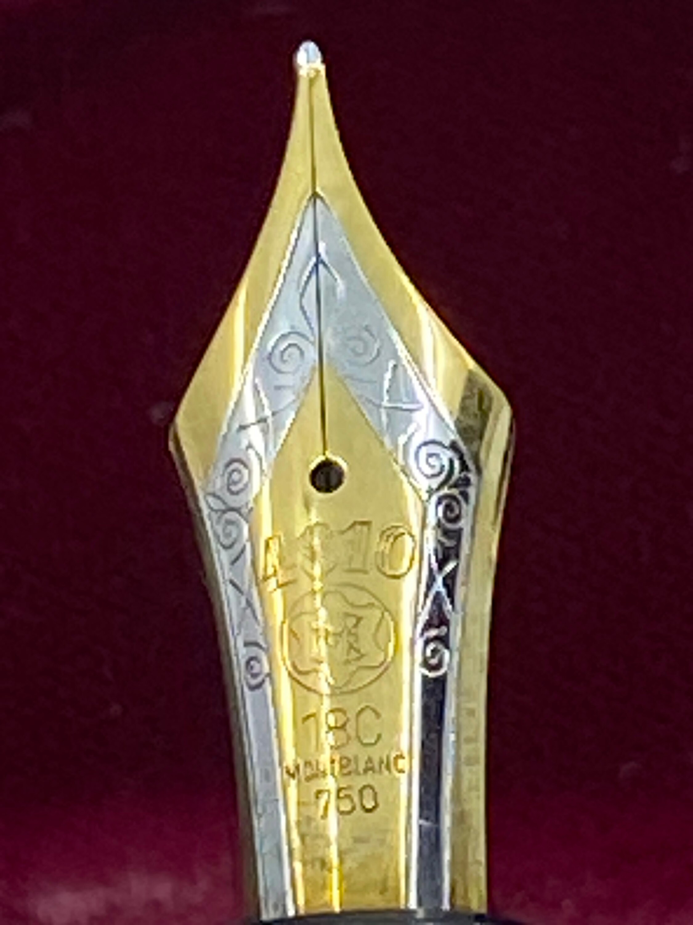 Montblanc Meisterstuck 149 the Vintage Diplomat From the 70s 18K Bicolor in Original Box Etsy Canada