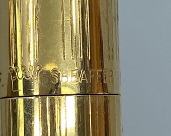 Sheaffer Imperial 777 Fountain Pen, 12K Gold-filled Finish, 14K