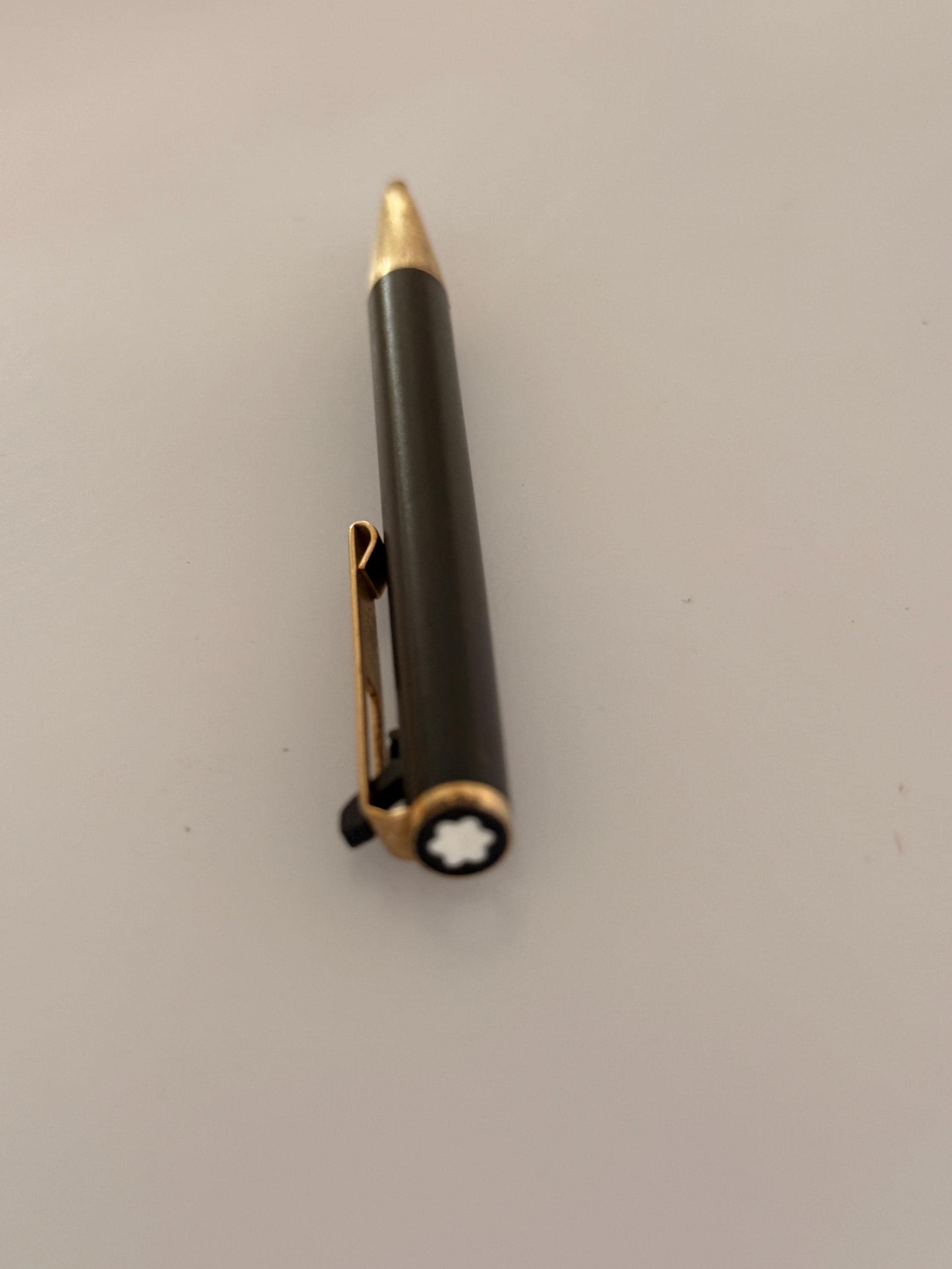 Vintage Montblanc Ballpix No. 784 Ballpoint Pen, Black & Brushed