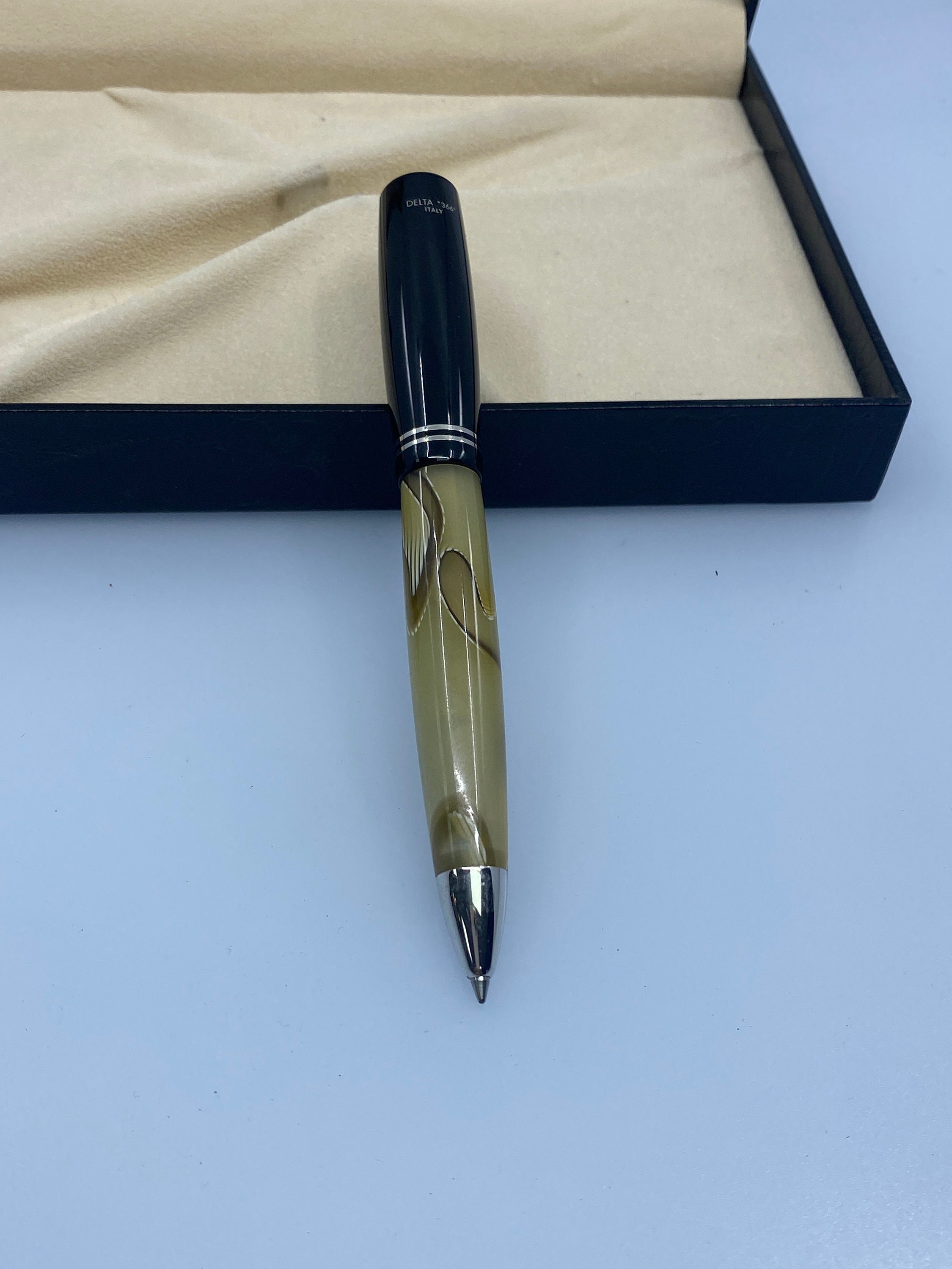 【DELTA】# 366シリーズ 万年筆 トータス デルタ 366 トータス コレクション ボールペン - ヴィンテージ 90 年代
