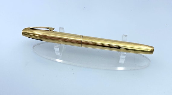 Sheaffer Imperial 777 Ballpoint Pen, 12K Gold-filled Finish, Black