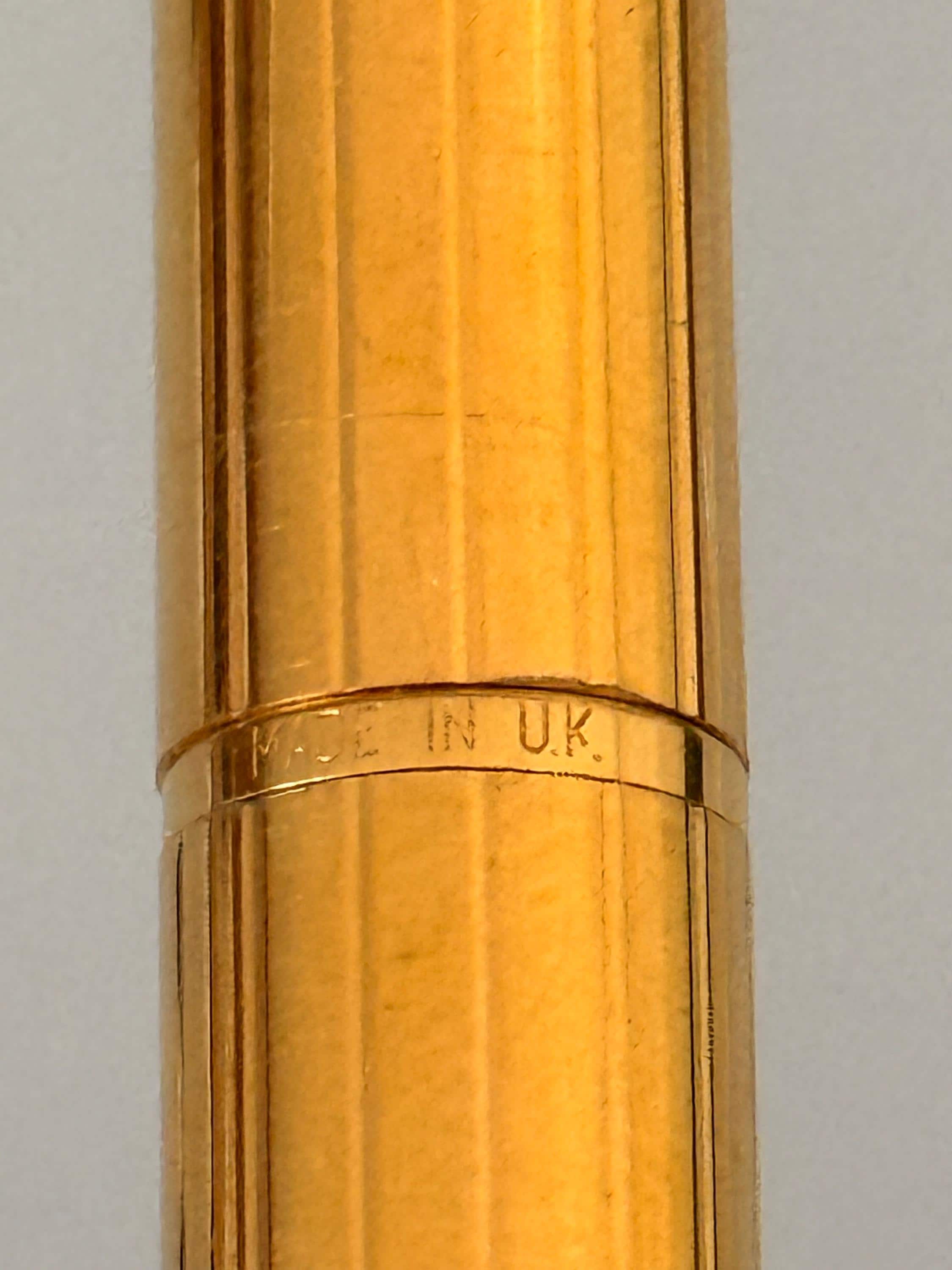 Vintage Parker 45 Insignia Fountain Pen, 1/10 12K Gold Filled