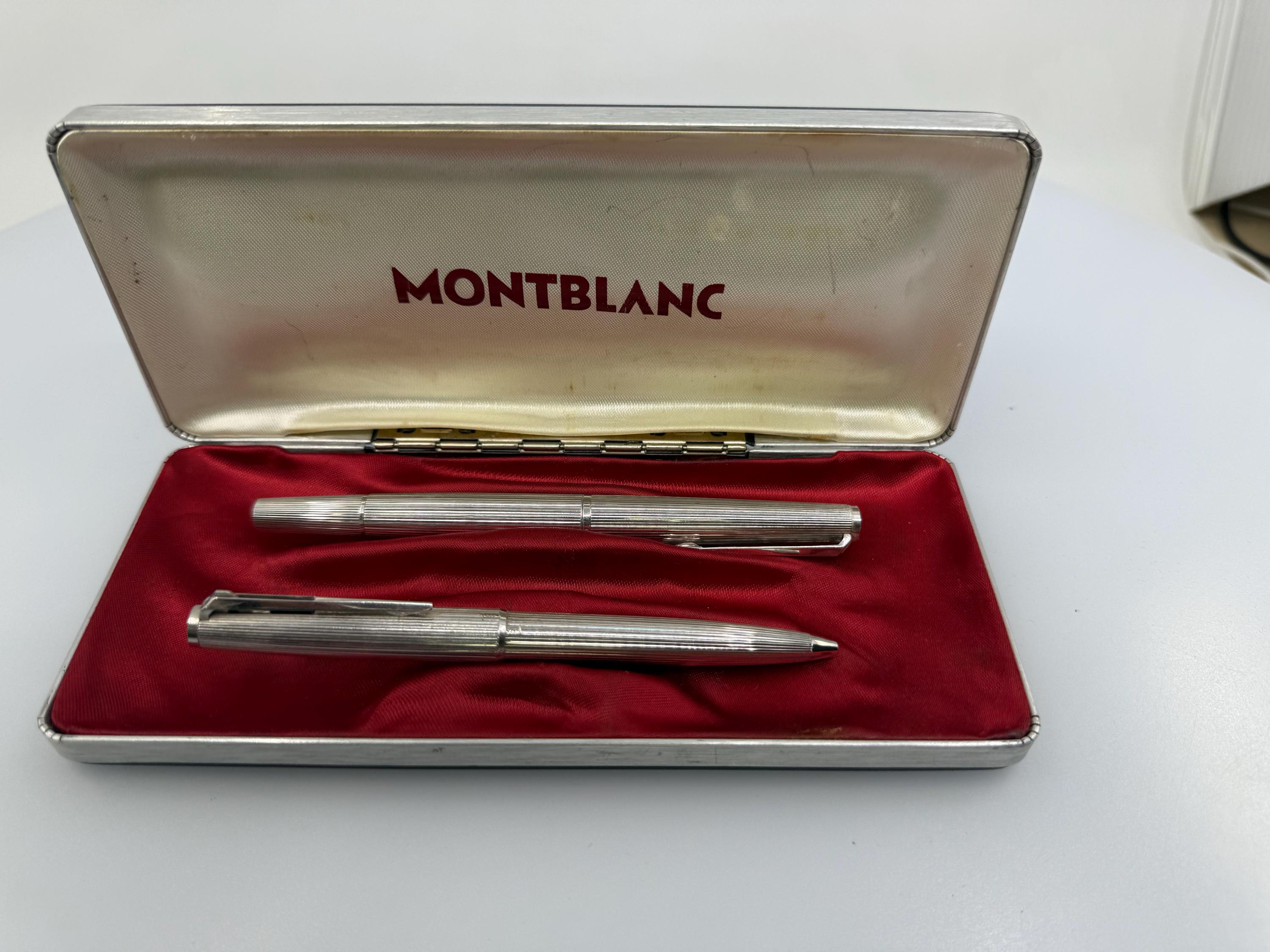 MONTBLANC（モンブラン）1266万年筆925銀製ボディ18Kペン先 MONTBLANC（モンブラン）1266万年筆925銀製ボディ18Kペン先 モンブラン
