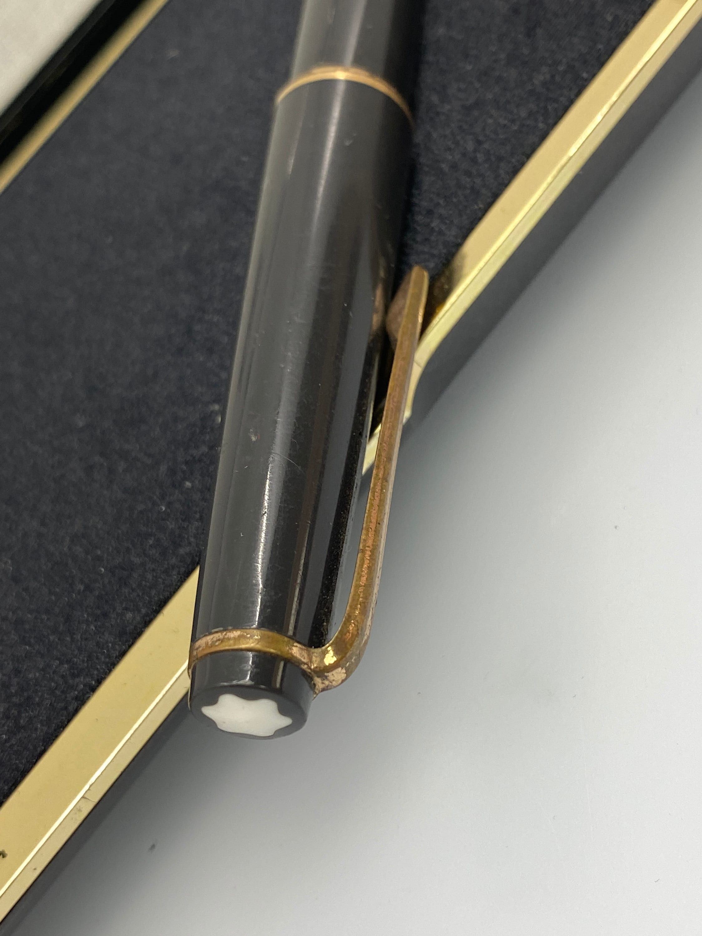 MONT BLANC モンブラン No.32 万年筆 585 ゴールドクリップ 【公式通販】