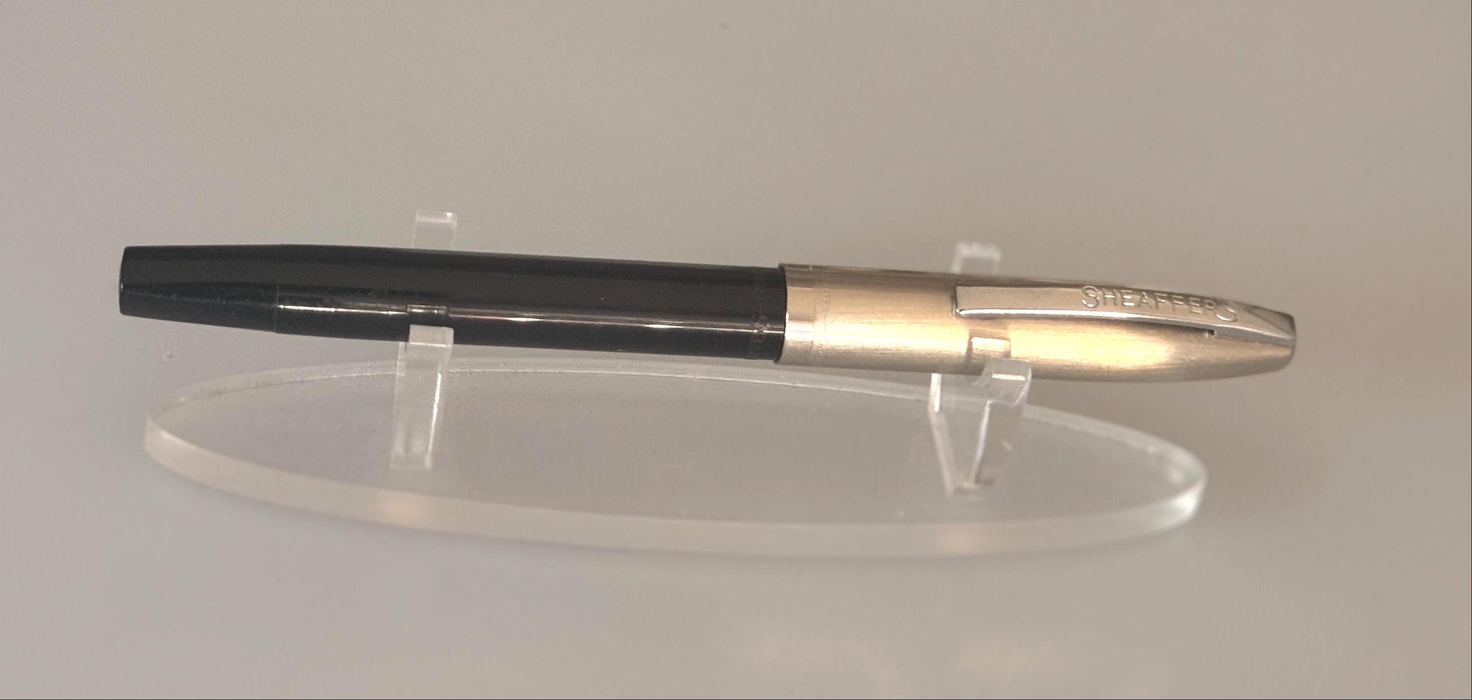 Sheaffer Imperial II 1960 - Steel and Black Plastic With Touchdown