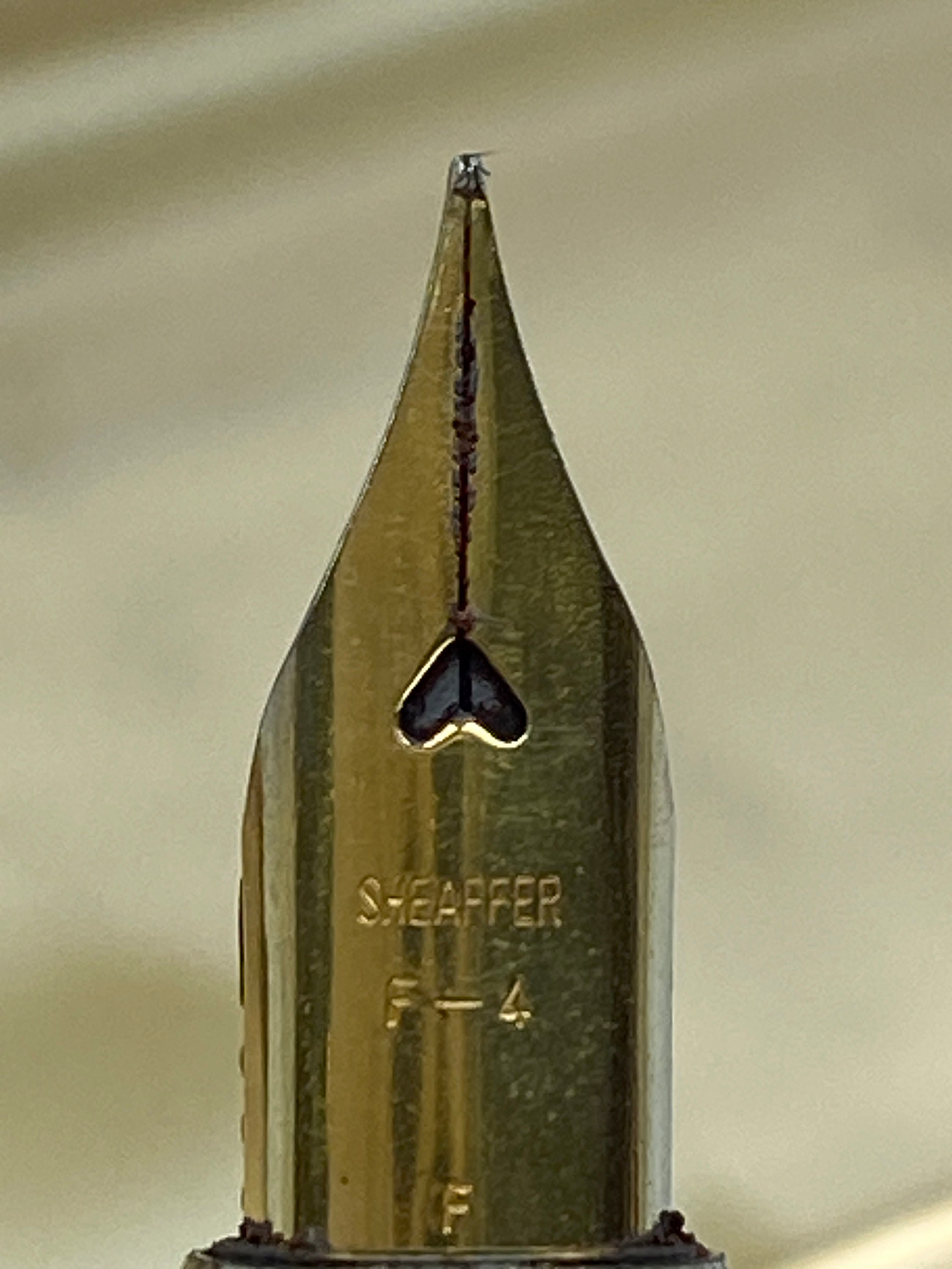 Stylo Plume Sheaffer / Sailor Sentinel - Pointe F4 - Occasion - Écriture Fluide