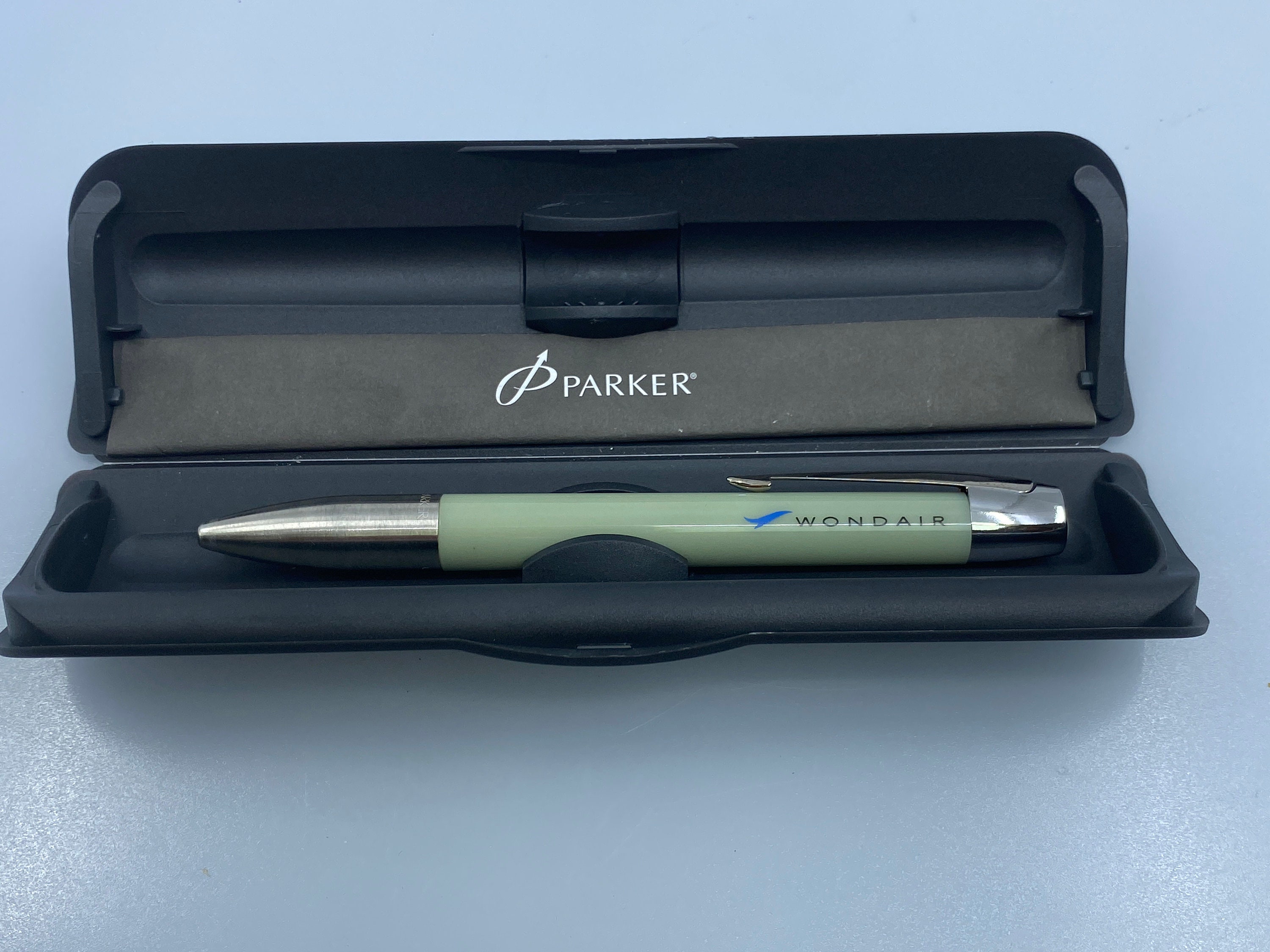 Parker グリーン 万年筆 ケース付き Parker green pen - Etsy 日本