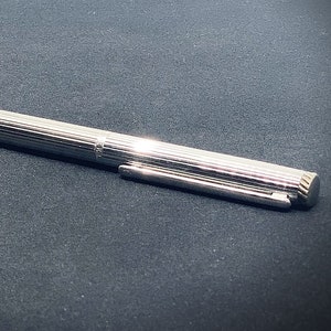 Dunhill Gemline Zilveren Balpen uit de jaren 80 - Gemaakt door Montblanc