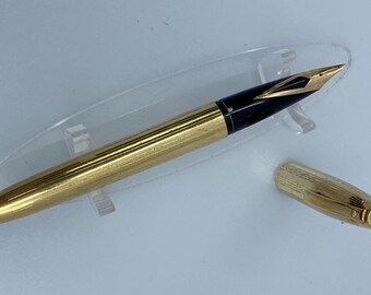 Sheaffer Imperial 777 Fountain Pen, 12K Gold-filled Finish, 14K