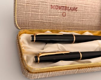 Montblanc Noblesse Vintage 20K Gold Plated 1147 Fountain Pen, 14K