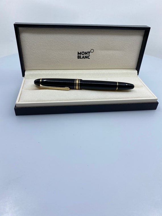 Montblanc Meisterstück 146 Gold-coated Fountain Pen - Etsy