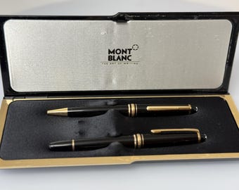モンブラン マイスターシュテュック セット、万年筆 14Kゴールドペン先