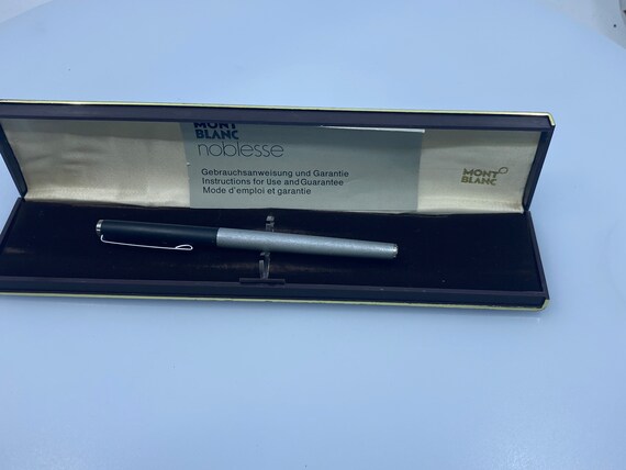 Montblanc Noblesse 1120 Fountain Pen - Etsy Sweden