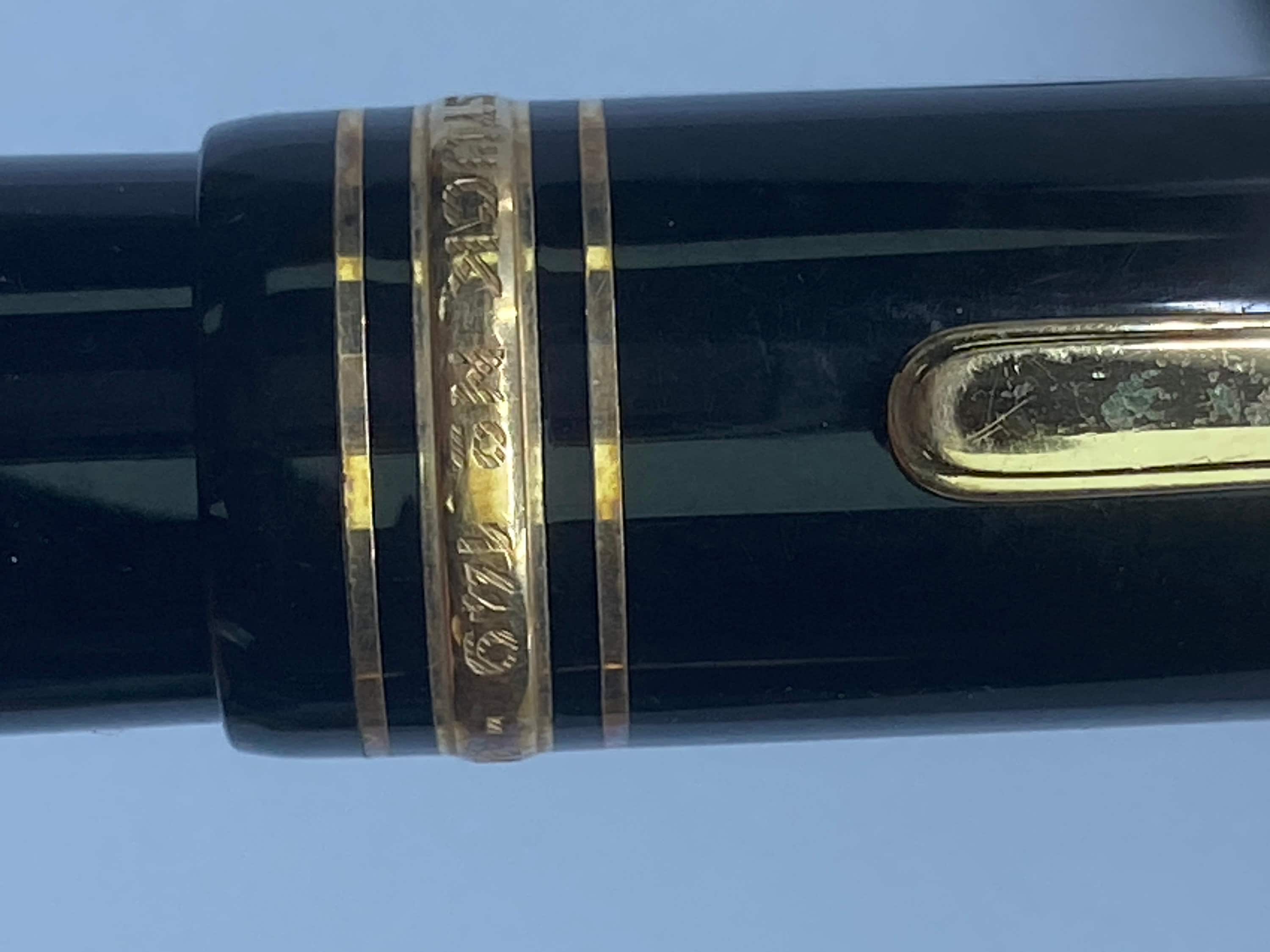 Montblanc Meisterstück 149 Fountain Pen 14K Gold Nib Never Inked