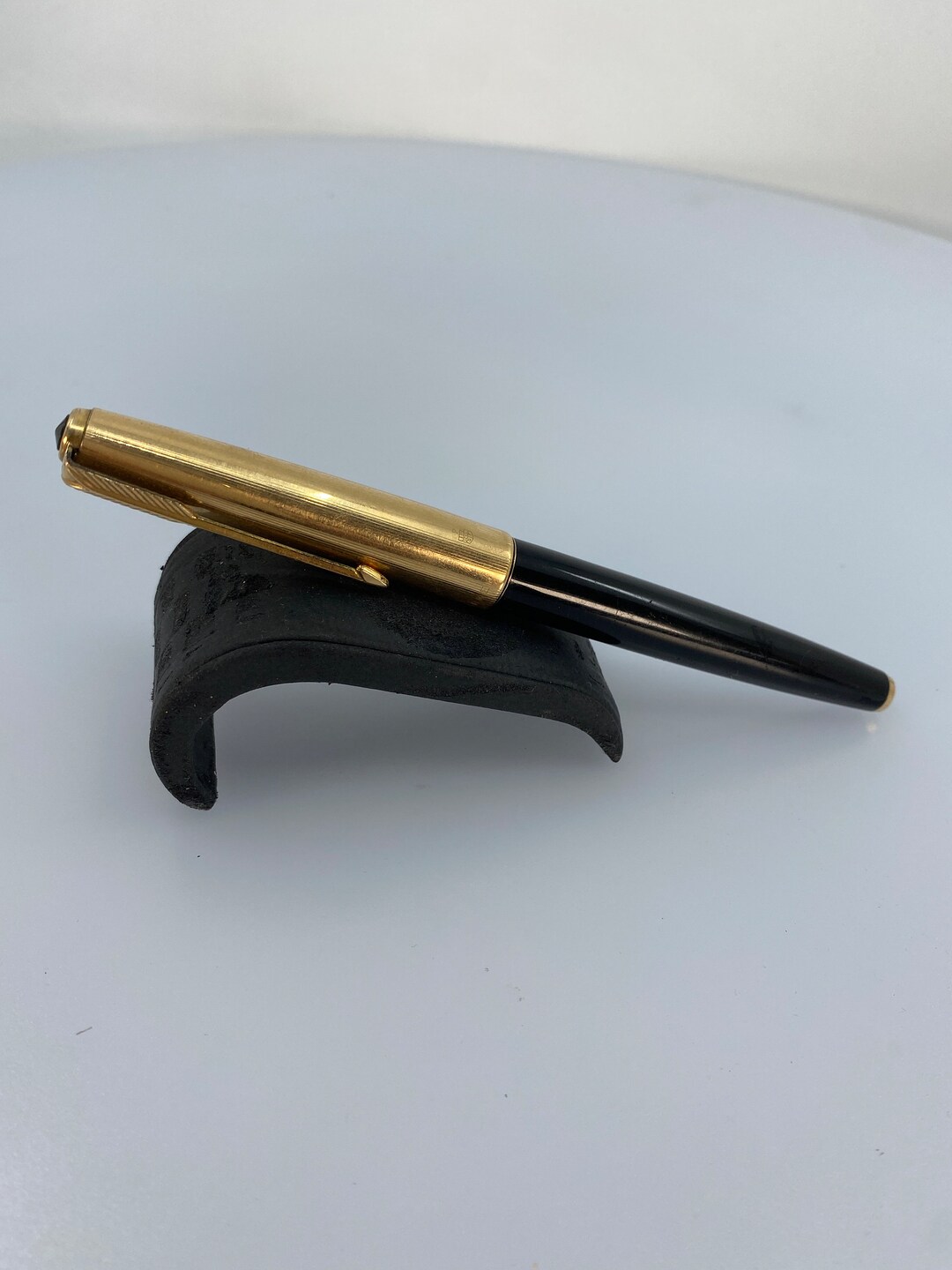 Exclusive Parker Set 61: Fountain Pen Black Body & Gold Plated Prestige ...