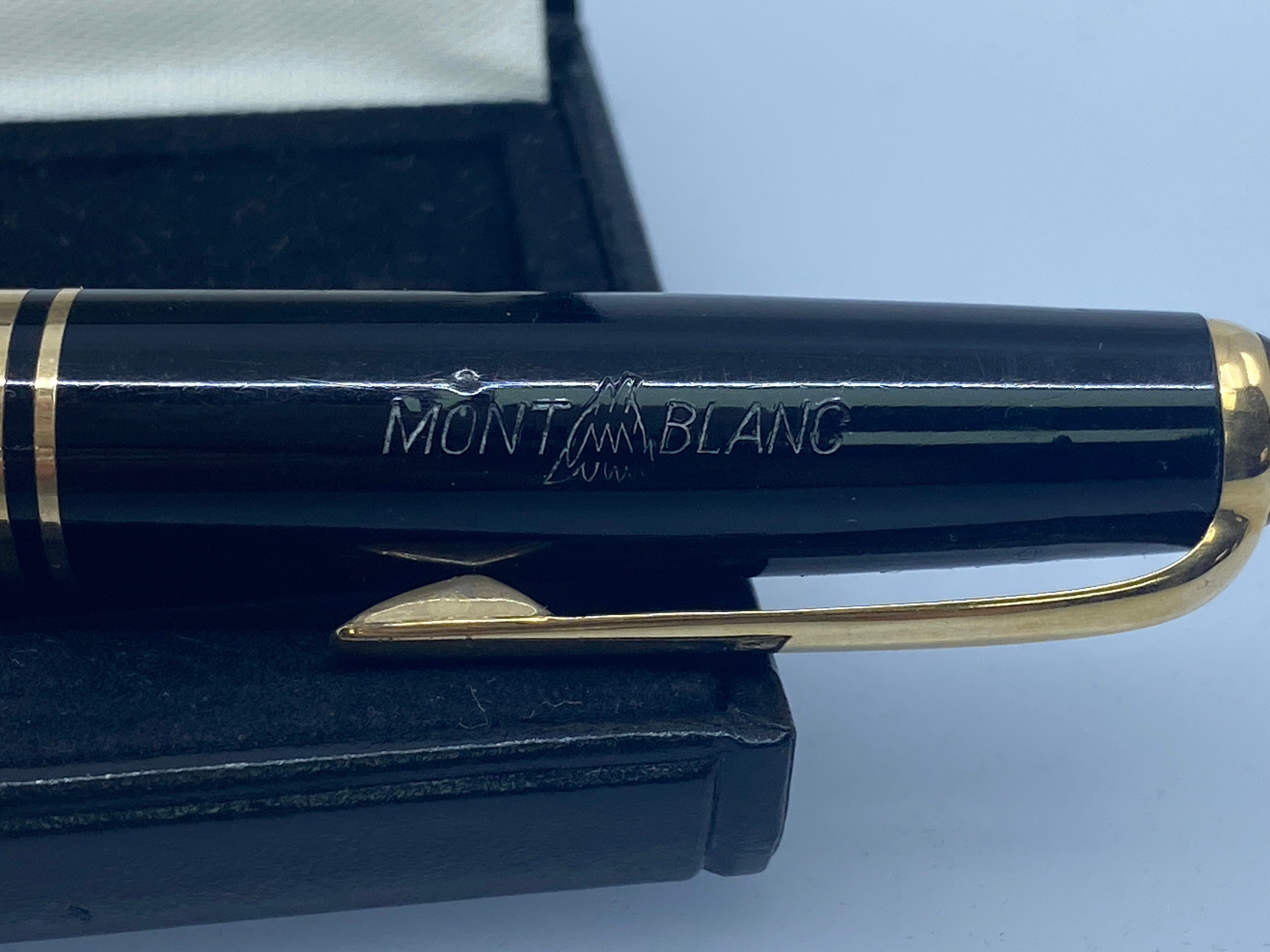 モンブラン 1950年代 ヴィンテージ万年筆、14K 太字斜めペン先