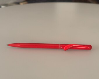 Tiffany & Co. Elsa Peretti Red Lacquer Ballpoint Pen Retractable