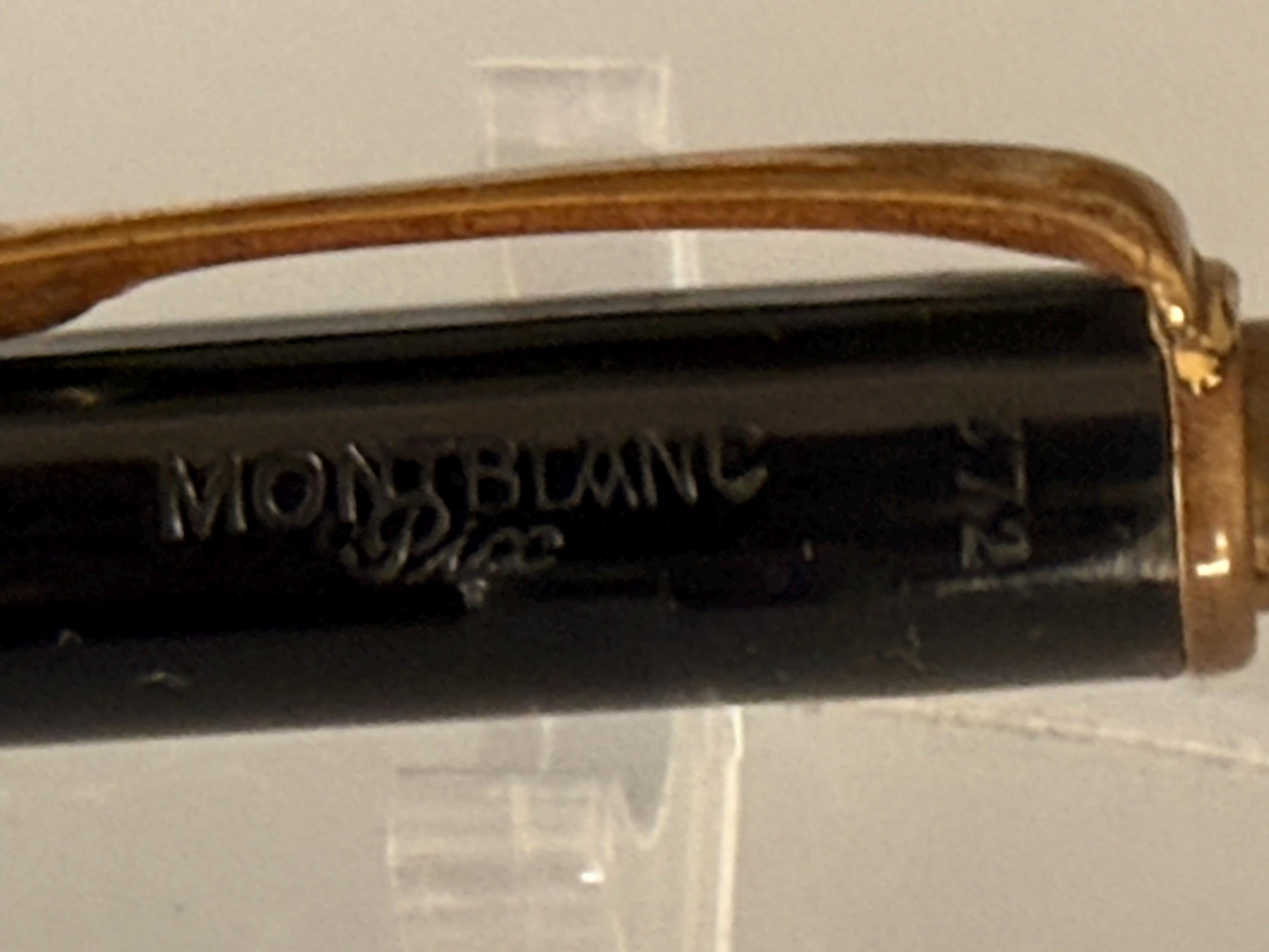 Vintage Montblanc PIX 372 Mechanical Pencil, 1.18 Mm Leads, Black