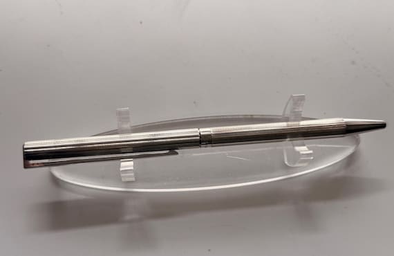 S.T. Dupont Classic Ballpoint Pen – Silver-plated Finish With
