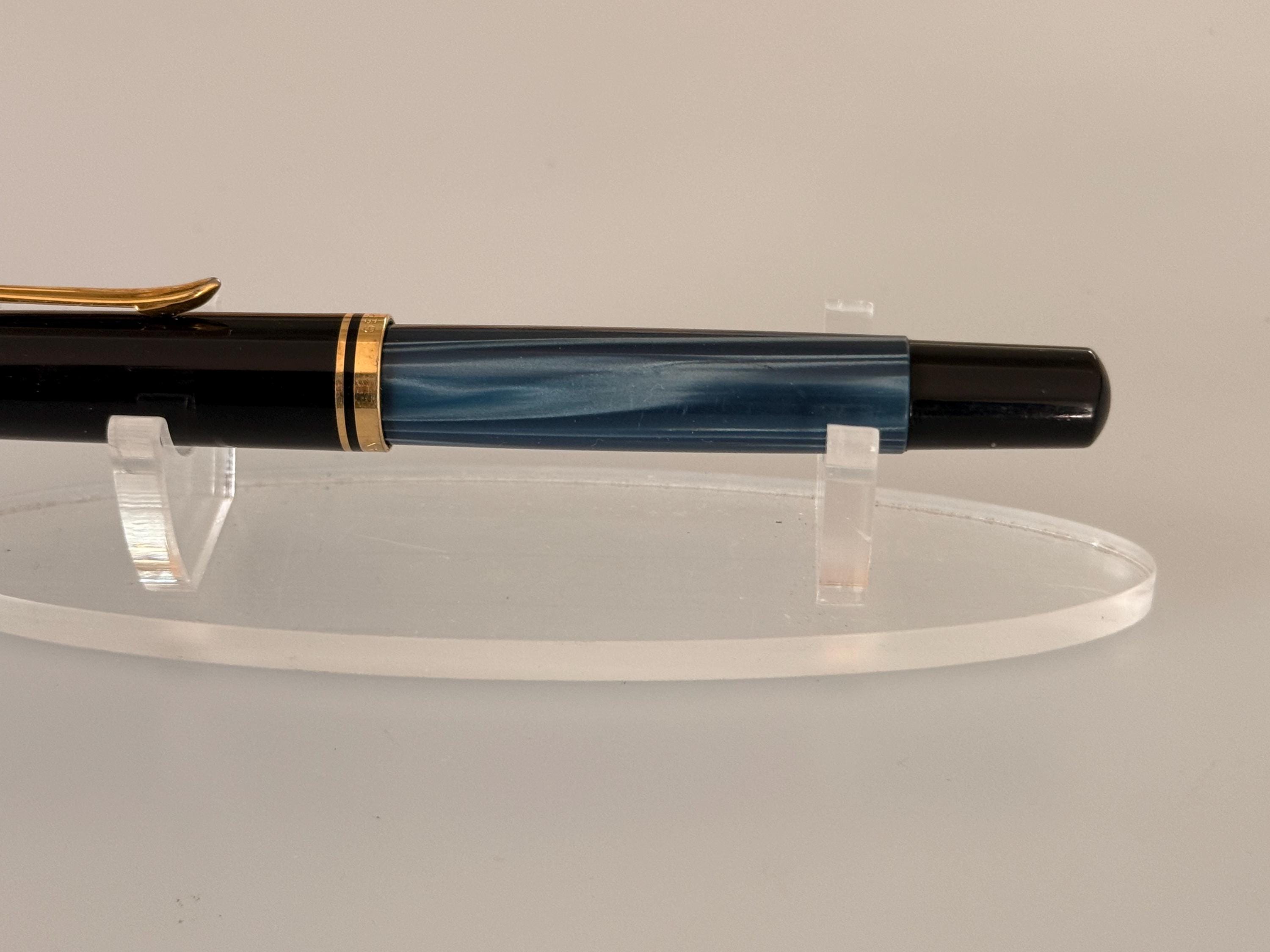Buy Vintage Pelikan M200 Blue Marbled Fountain Pen, Piston Filler