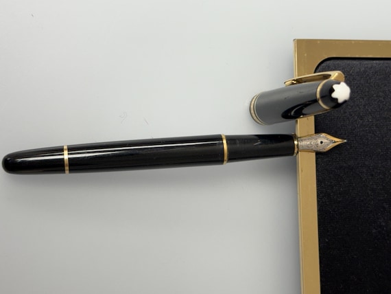 Montblanc Meisterstück Set, Fountain Pen 14k Gold Nib, Ballpoint