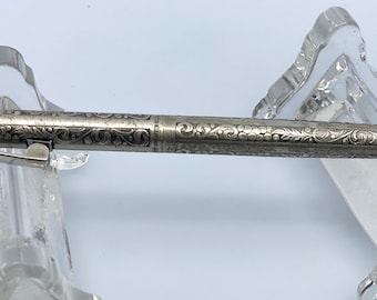 Sheaffer Imperial Sterling Silver Ballpoint Pen, Grapevine Design