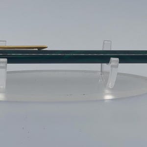 Cartier 'Must de Cartier' Ballpoint Pen in Gold and Green Lacquer - Collector's Edition
