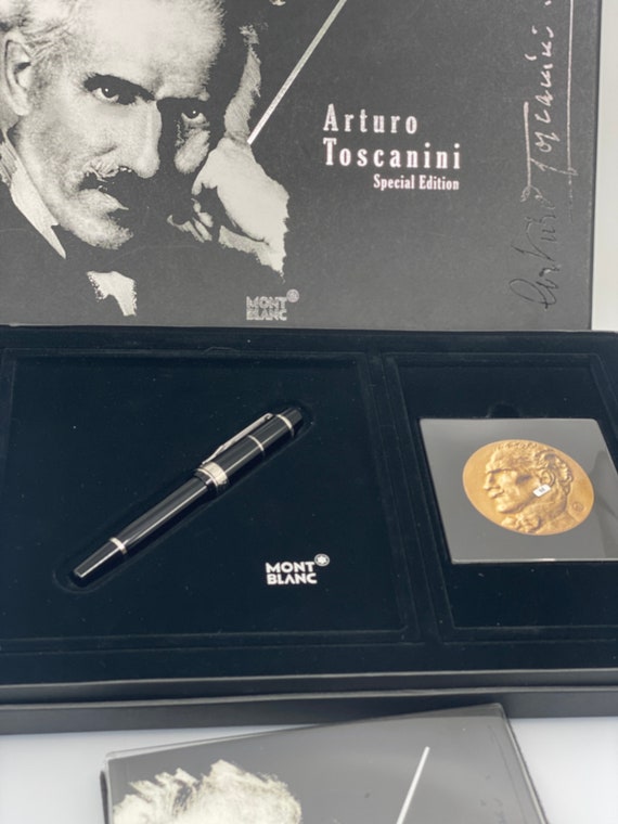 Montblanc Arturo Toscanini Special Edition Collectible Fountain Pen Etsy Canada