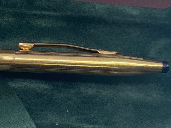 Cross 1/20 14KT Gold Filled Ballpoint Pen - Twist Mechanism, Made