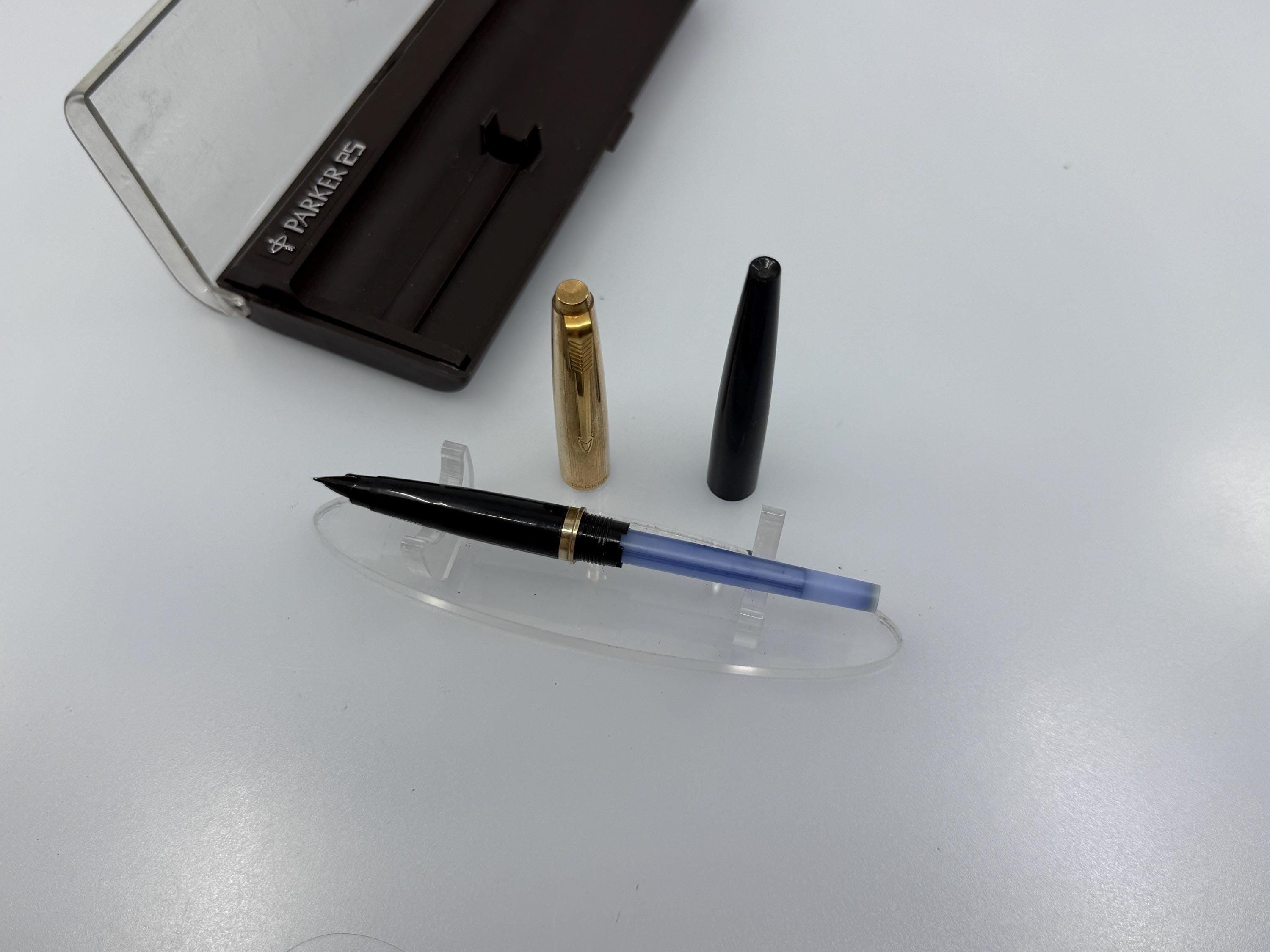 PARKER黒万年筆 金メッキペン先 楽天市場】Keyzorプレミアム万年筆-高級プレゼントなブラックラッカー