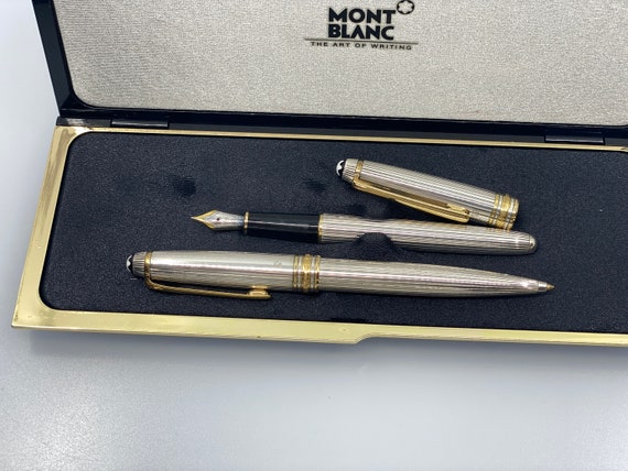 Montblanc 147 'traveller' Solitaire Silver: A Collector's Jewel in