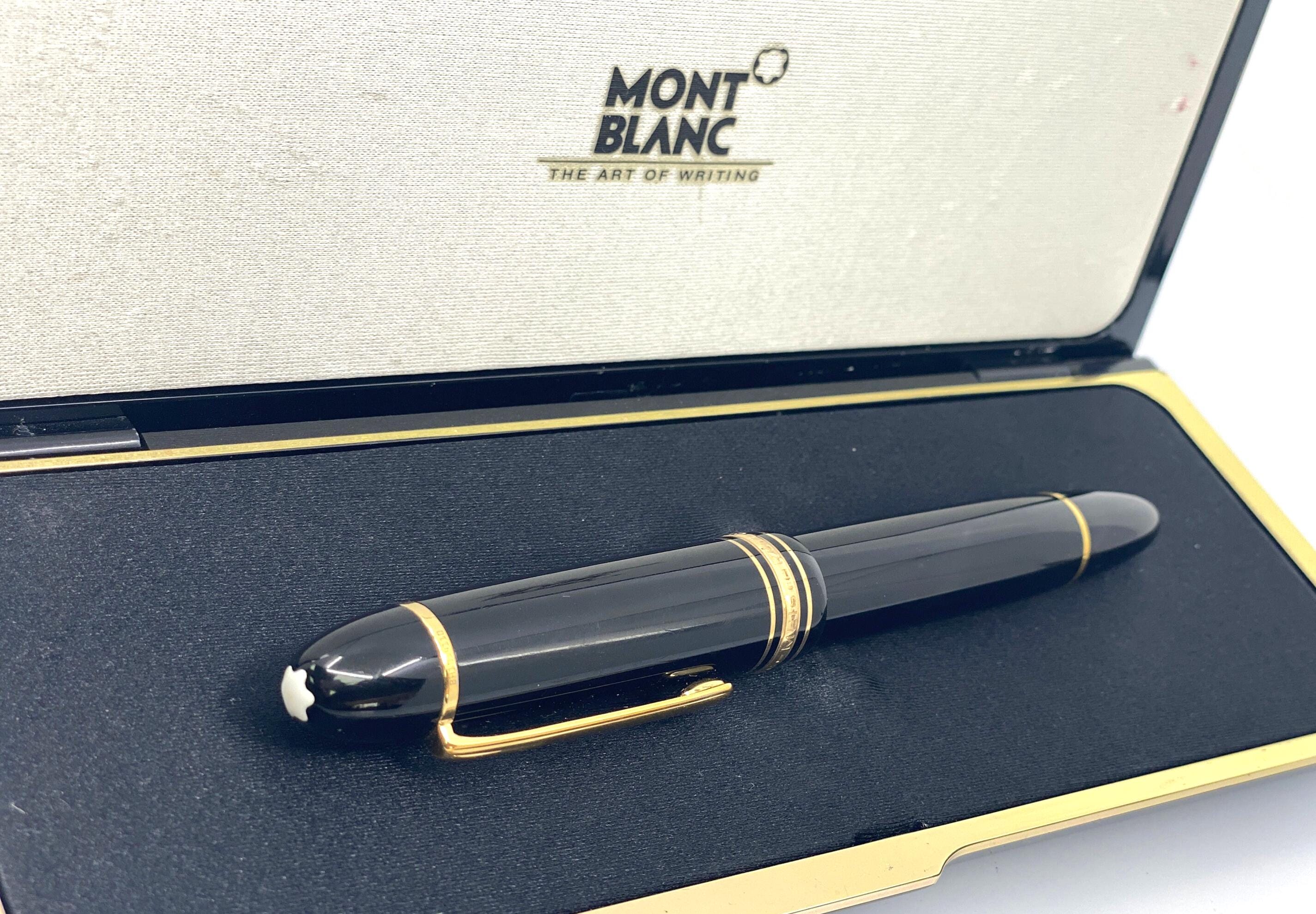 Montblanc Meisterstück 149 Fountain Pen 14C 585 Gold Nib Black