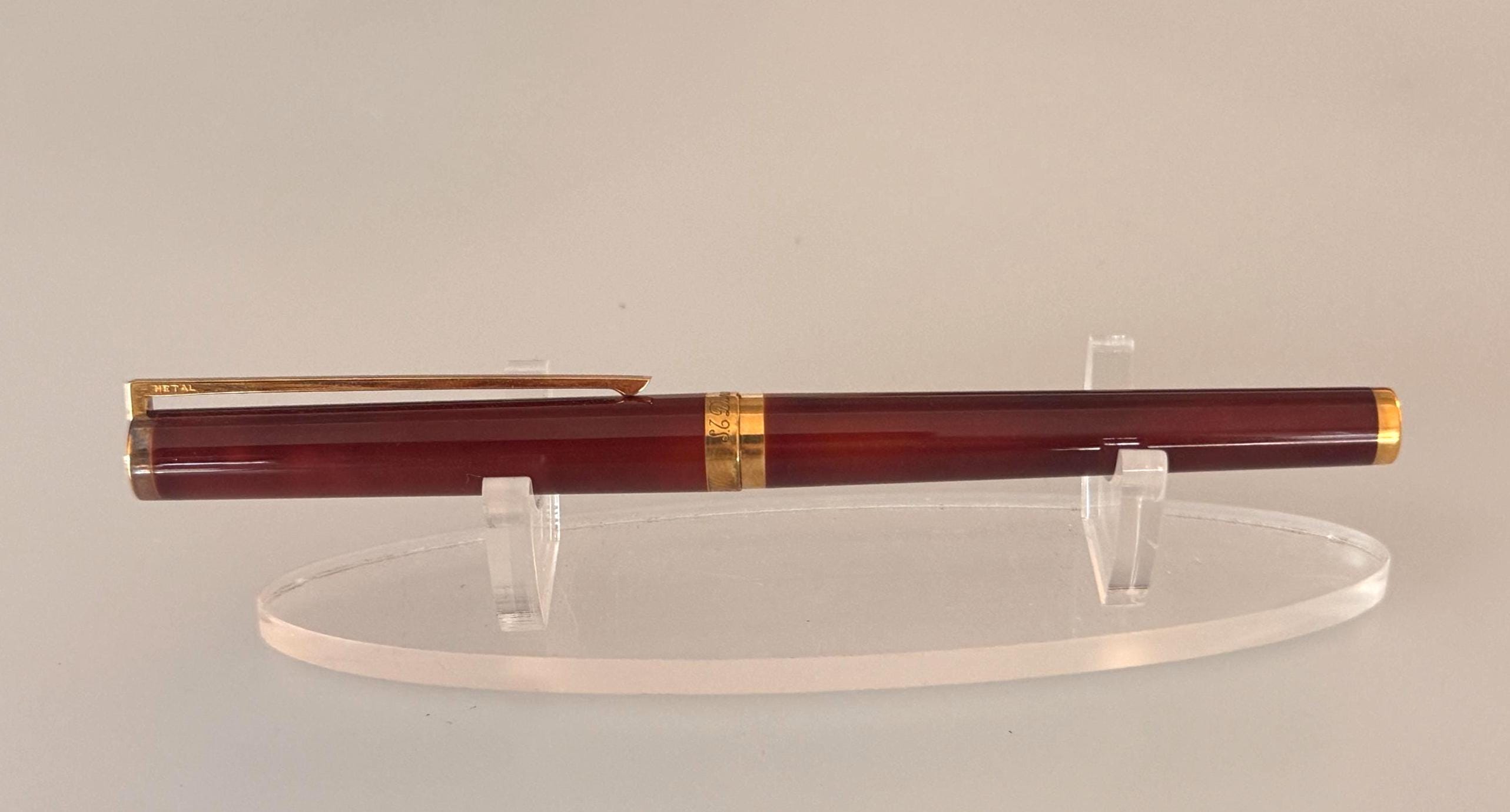 Vintage S.T. Dupont Classique Laque De Chine Fountain Pen