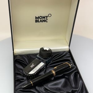 Penna stilografica Montblanc Meisterstück 149 Vintage Germania Scatola originale con calamaio
