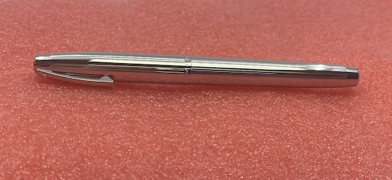 Vintage Sheaffer Imperial Fountain Pen in Stainless Steel - Never