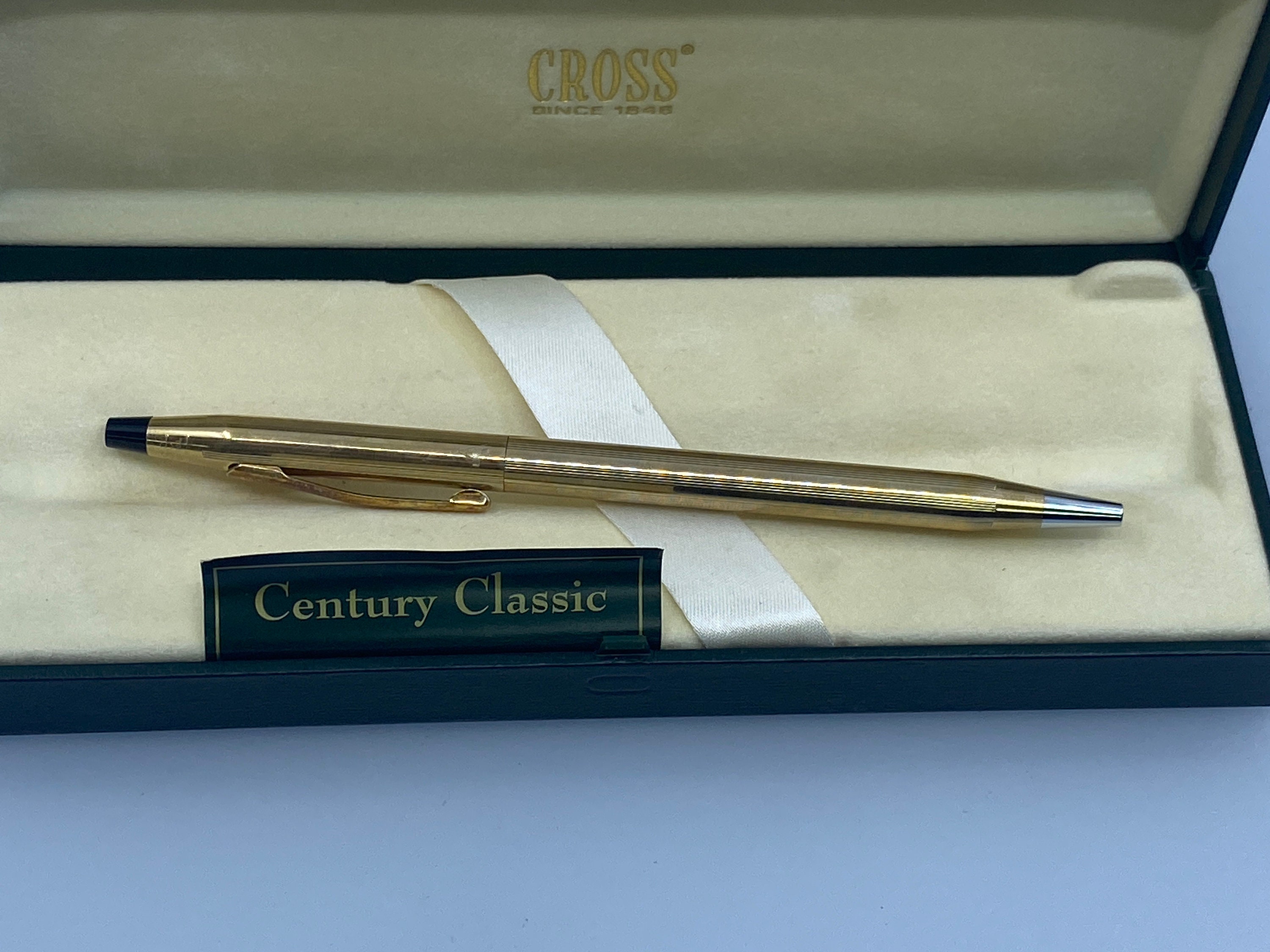 Cross Classic Century 10KT Gold Filled Ballpoint Pen Vintage