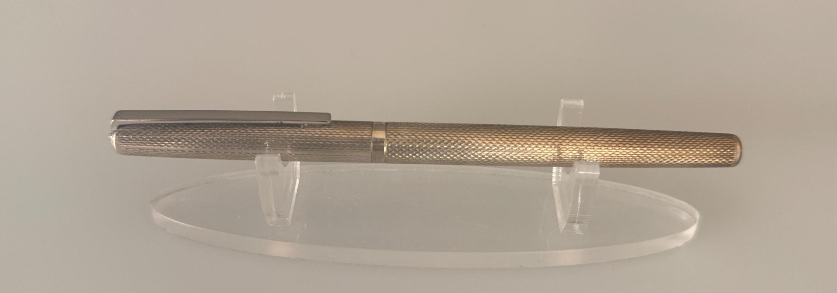 Vintage Sterling Silver Fountain Pen - Etsy