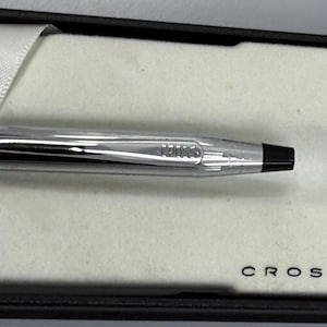Penna a sfera Cross Classic Century Chrome – NOS – Vintage con scatola e documenti