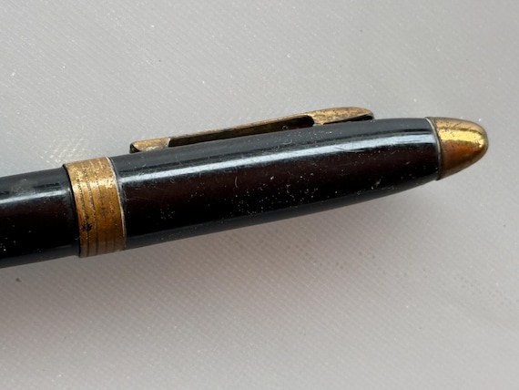 Stylo-plume Vintage Ancien - Plume Plaquée Or - État Occasion Correct, Parfait Pour Collectionneurs
